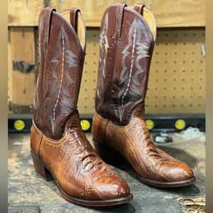Lucchese 2000 Ostrich Leg Boots